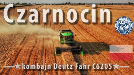🇵🇱 Zbiór zboża kombajn Deutz-Fahr C6205