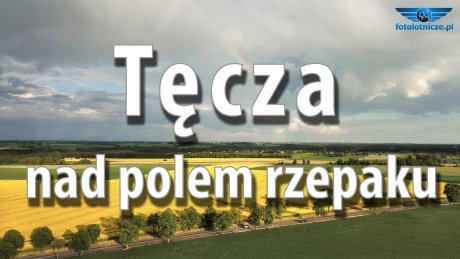 🇵🇱 Tęcza nad polem rzepaku