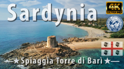 Sardynia – Spiaggia della Torre di Barì 4K