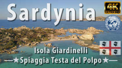 Sardynia – Spiaggia Testa del Polpo 4K