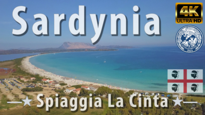 Sardynia – Spiaggia La Cinta 4K