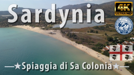 🇮🇹 Sardynia – Spiaggia di Sa Colonia 4K