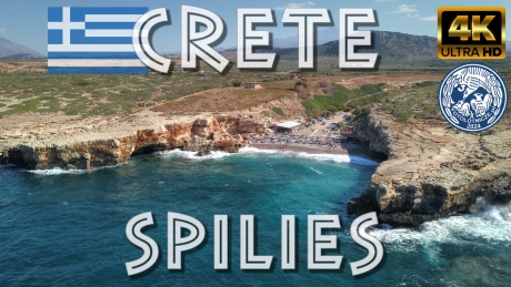 🇬🇷 Plaża Spilies – Kreta 4K