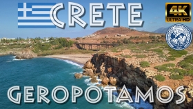 🇬🇷 Plaża Geropotamos – Kreta 4K