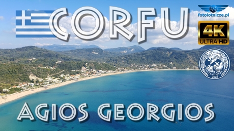 🇬🇷 Plaża Agios Georgios – Korfu 4K