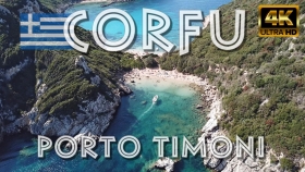 🇬🇷 Plaża Porto Timoni – Korfu 4K